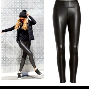 Rachel Zoe Faux Leather Leggings - Size 12
